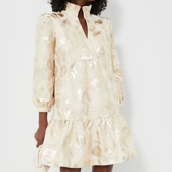 Tuckernuck Tan/Cream Coupe Palmerston Mini Dress Numerous Sizes - Picture 1 of 12